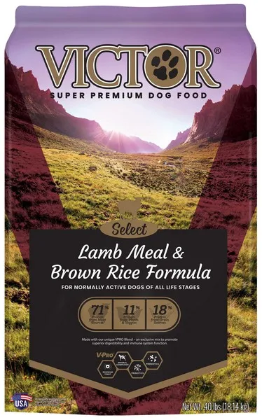 40 Lb Victor Select Lamb & Rice Formula - Items on Sale Now